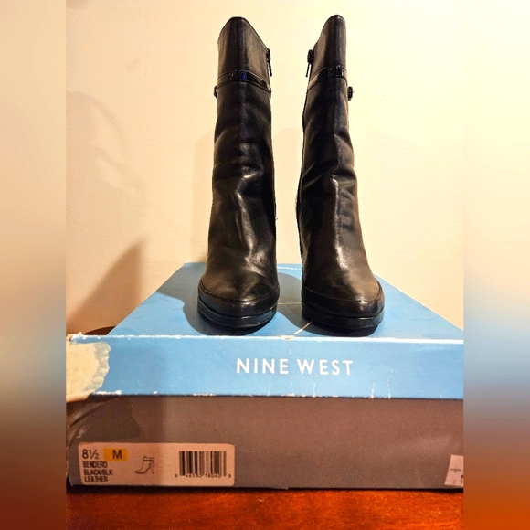 Nine West Bendero Pointy Toe Booties - Picture 2 of 15